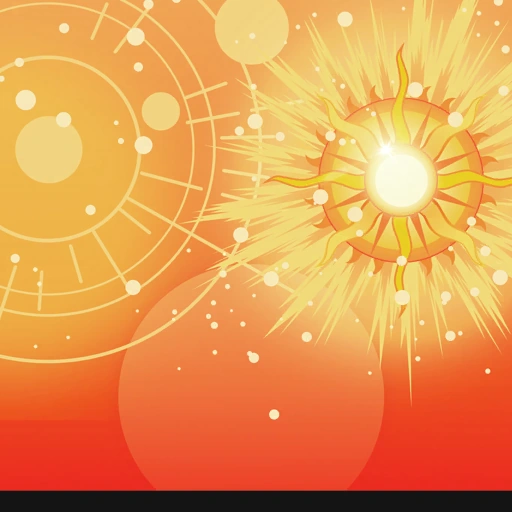 Zářivé Slunce (Radiant Sunburst)